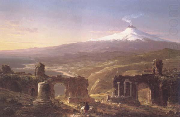 Mount Etna from Taormina, Thomas Cole